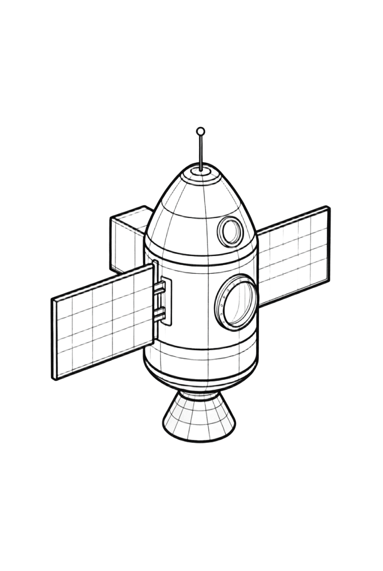 Satelite de Monitorización 24/7 Elemento Espacial
